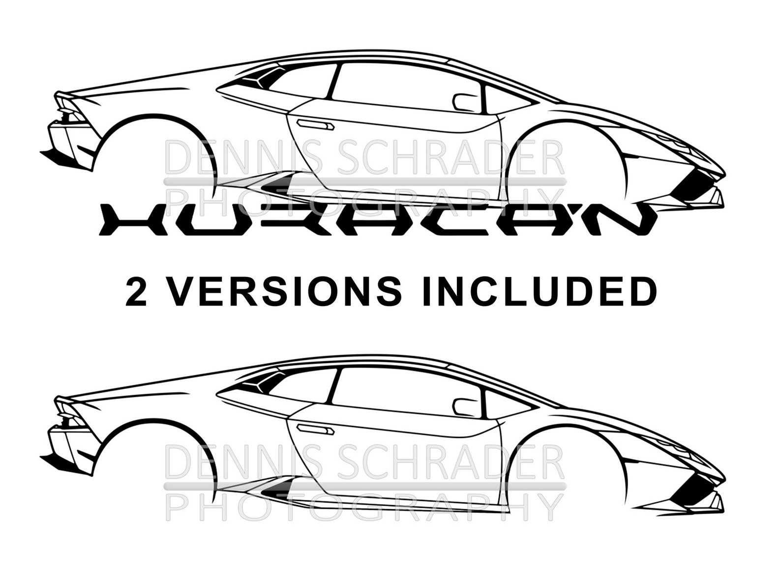 Car svg eps png jpg Huracan svg Illustration Car Etsy