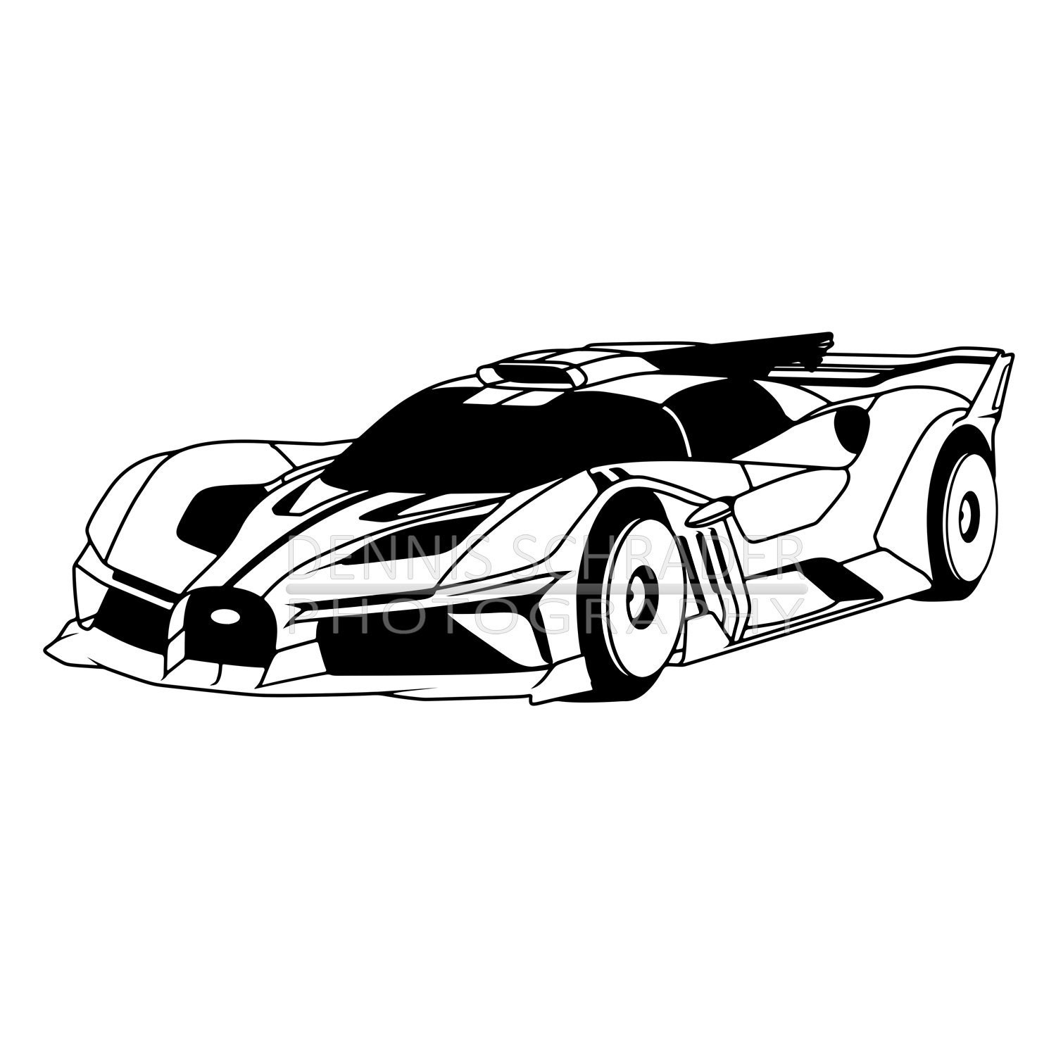 Car svg eps png jpg Bugatti Bolide svg Illustration Car eps | Etsy