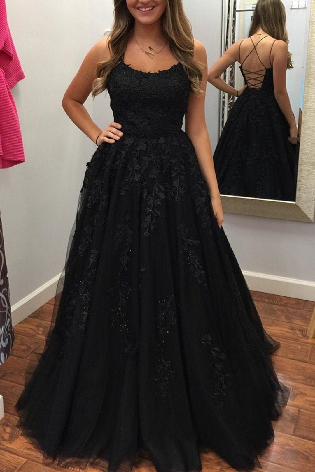 Graduation dresses black Clearance