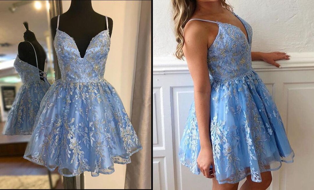 Custom Made Girls Dress Lace Homecoming Dress 2023 Short Prom - Etsy