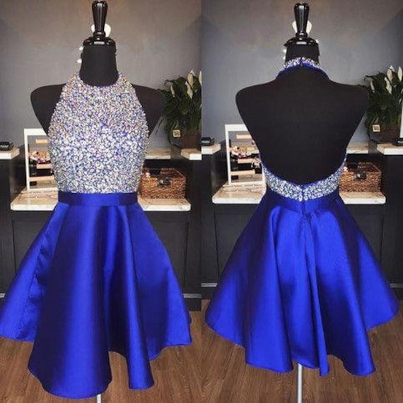 Royal Blue Homecoming Dress Short Prom Dress Evening Gown - Etsy