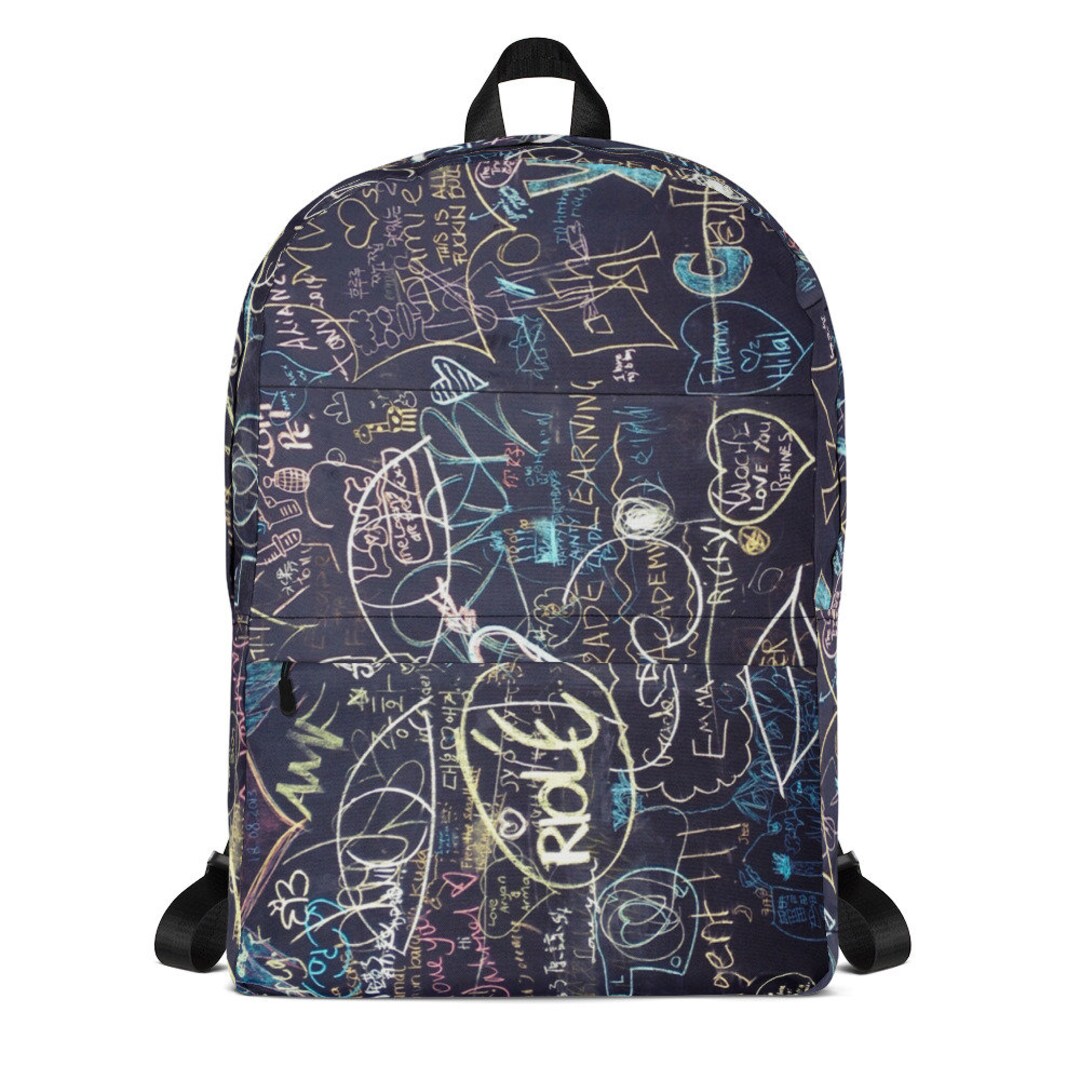 Leichter Studentenrucksack – Mit Grünem Fußball-Muster, 20x29x39 Cm, Gepolstert, Viele Fächer