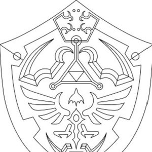 Fantasy Shield Digital Blueprint