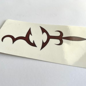 Tijdelijke tattoos Rode-ogentattoo