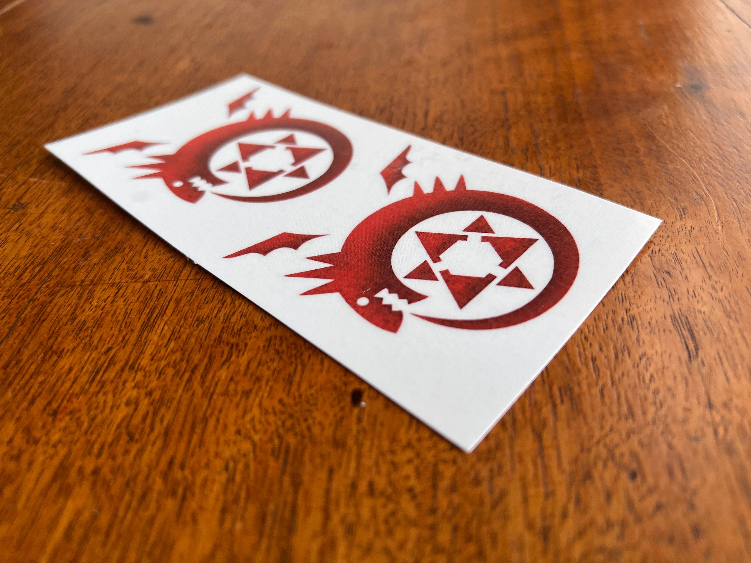 FM-Anime – Fire Emblem: Path of Radiance Soren Cosplay Tattoo Stickers