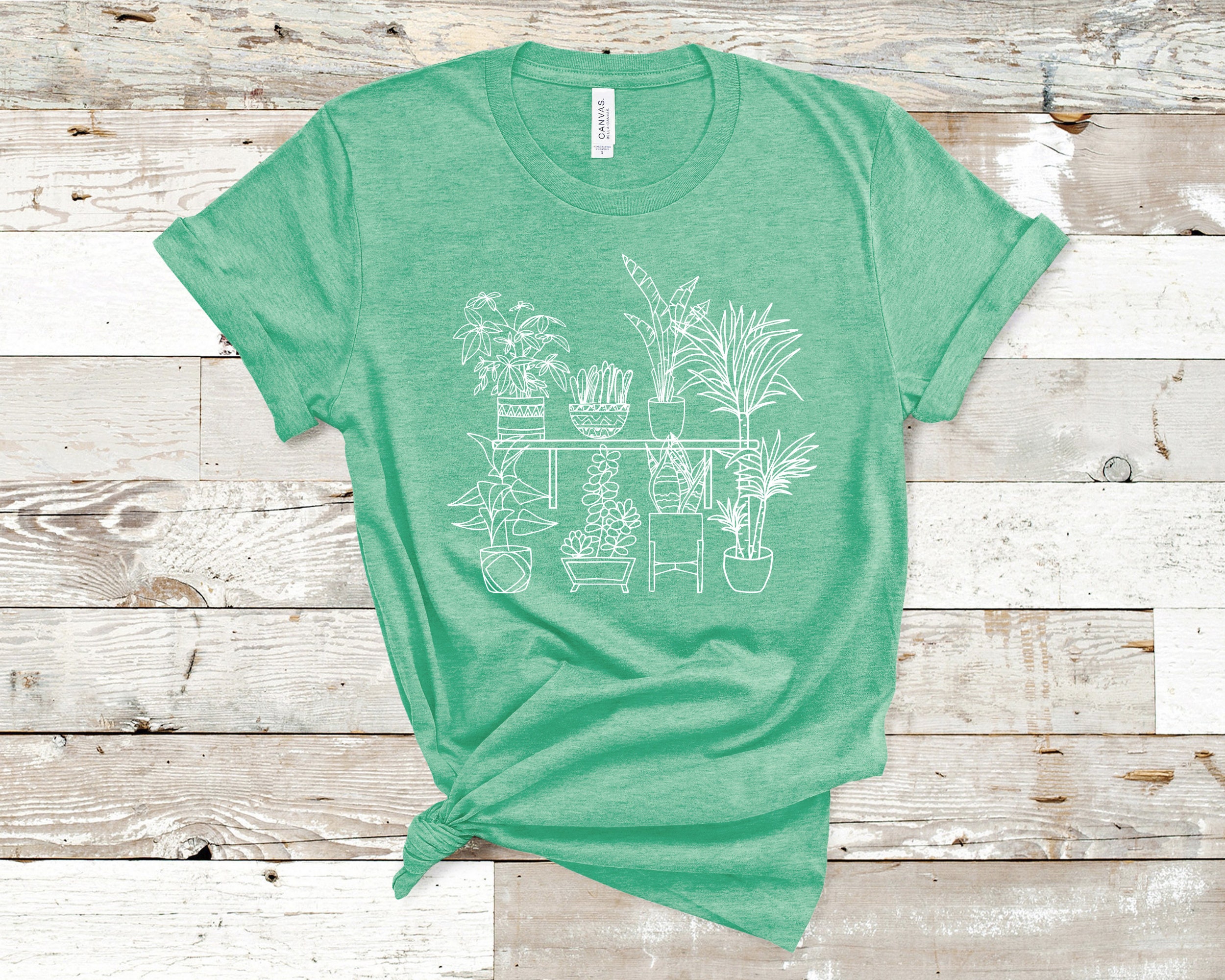 House Plant Shirt / Gardening Shirt / Plant Lovers Shirt / Etsy