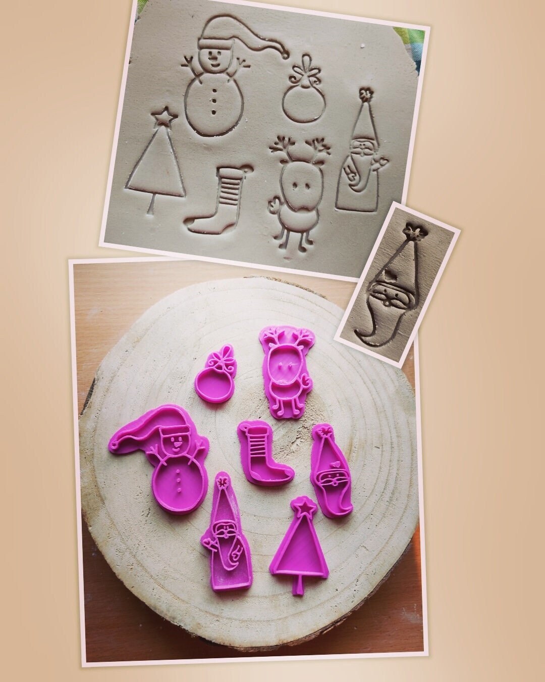 VEGOATY Alphabet Tonstempel Set - 52 Stück Buchstaben & Symbole