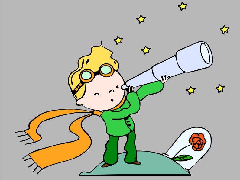 The Little Prince Svg the Little Prince Poster Svg the - Etsy