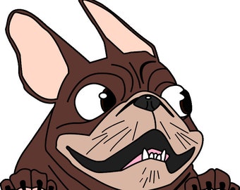 Hunde svg, Bulldogge SVG Layered Cut Datei, Lustige Billdogge, Schneidedatei, Tier Vektor, Haustier Clipart, Silhouette Cricut, T-Shirt Vinyl
