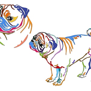 Hunde svg, Bulldogge SVG Layered Cut Datei, Lustige Billdogge, Schneidedatei, Tier Vektor, Haustier Clipart, Silhouette Cricut, T-Shirt Vinyl