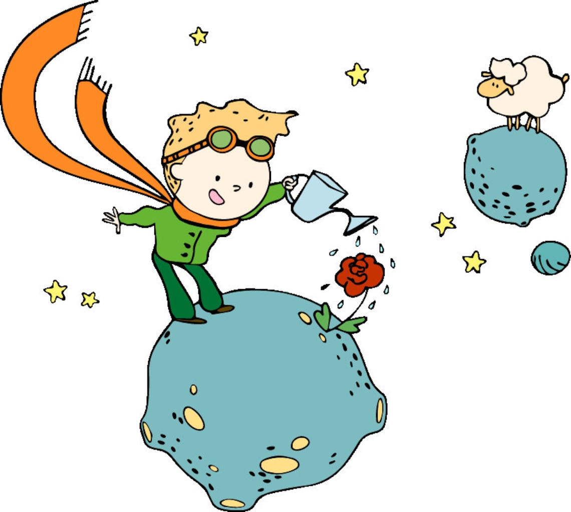 Der kleine Prinz Der kleine Prinz Poster Svg Die kleine - Etsy.de