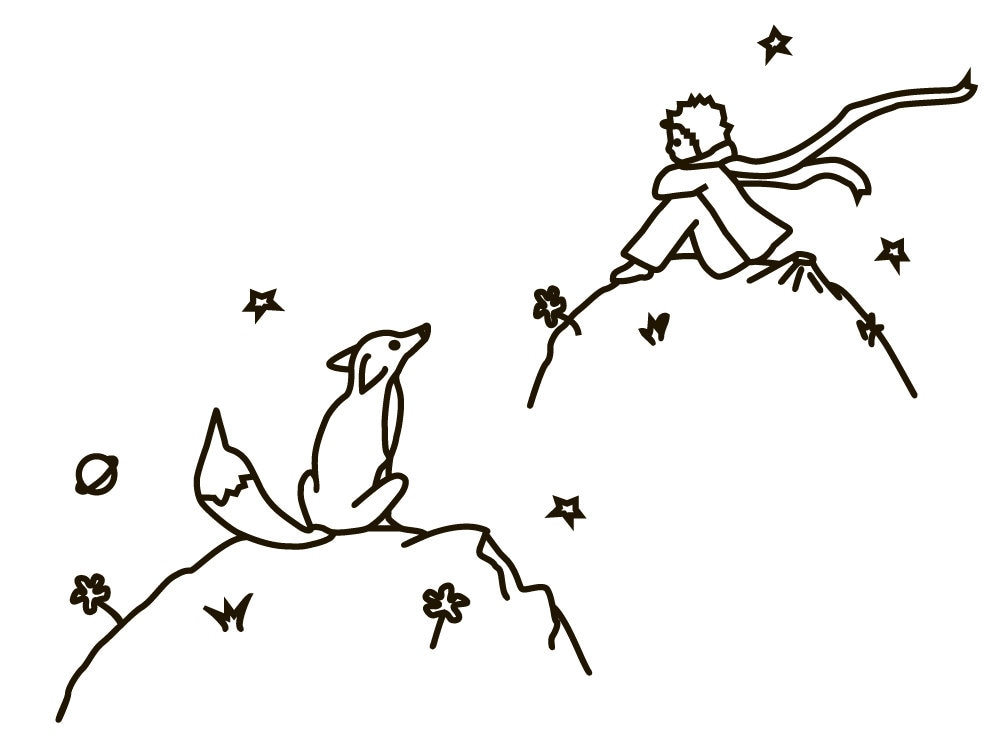 El Principito, El Principito Cartel Svg, La Silueta del Principito