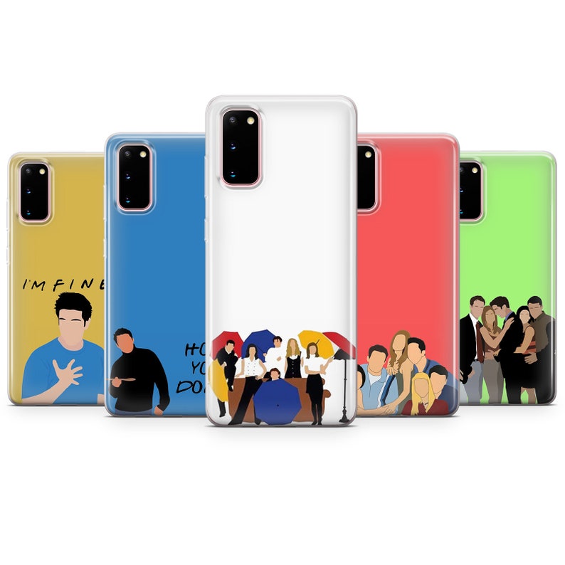 Friends Phone Case, Art, Cover for iPhone 7, 8, XS, XR, 11 Pro & Samsung S10 Lite, S20, A40, A50, A51, Huawei P20, P30 Pro, 40 image 8