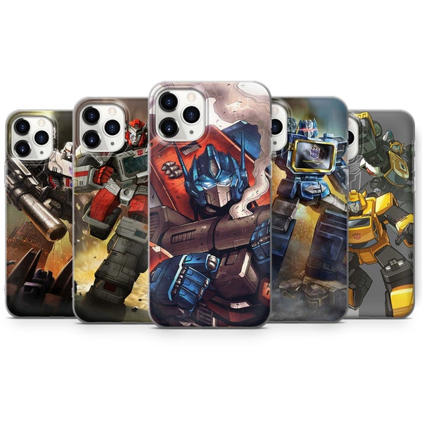 Transformers Phone Case, Art, Cover for iPhone 7, 8+, XS, XR, 11 Pro & Samsung S10 Lite, S20, A40, A50, A51, Huawei P20, P30 Pro, 9