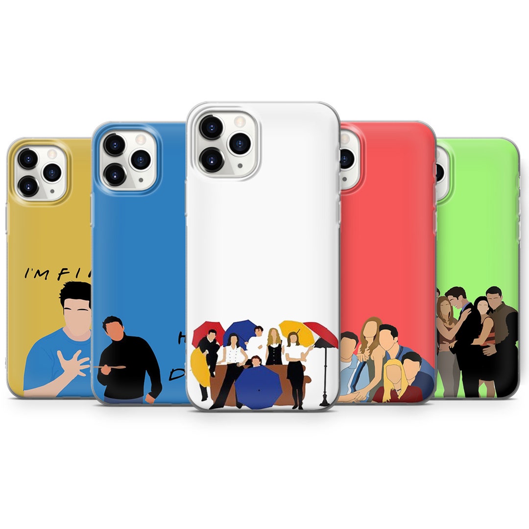 Friends Phone Case, Art, Cover voor iPhone 7, 8+, XS, XR, 11 Pro & Samsung S10 Lite, S20, A40, A50, A51, Huawei P20, P30 Pro, 40