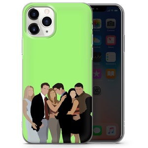 Friends Phone Case, Art, Cover for iPhone 7, 8, XS, XR, 11 Pro & Samsung S10 Lite, S20, A40, A50, A51, Huawei P20, P30 Pro, 40 5