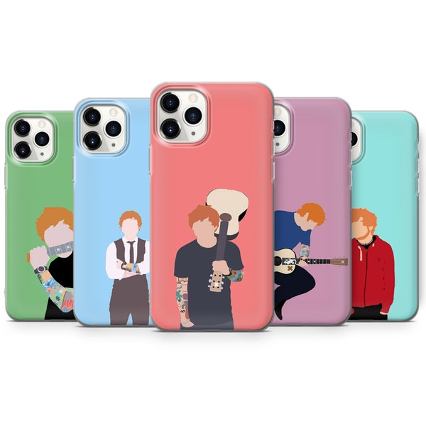Ed Sheeran Phone Case, Art, Cover for iPhone 7, 8+, XS, XR, 11 Pro & Samsung S10 Lite, S20, A40, A50, A51, Huawei P20, P30 Pro, 53