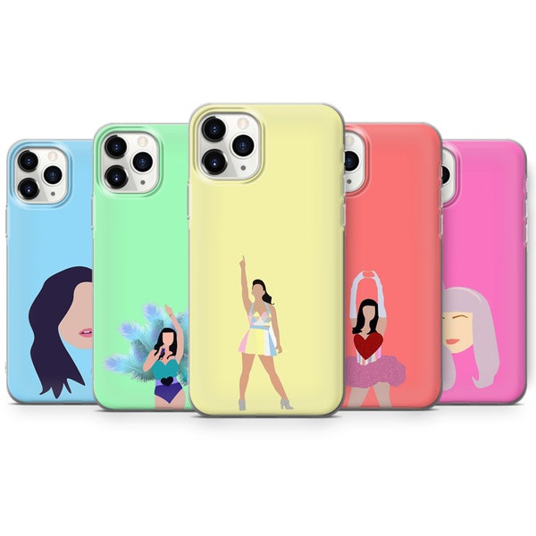 Custodia per telefono Katy Perry, arte, copertina per iPhone 7, 8+, XS, XR, 11 Pro & Samsung S10 Lite, S20, A40, A50, A51, Huawei P20, P30 Pro, 68