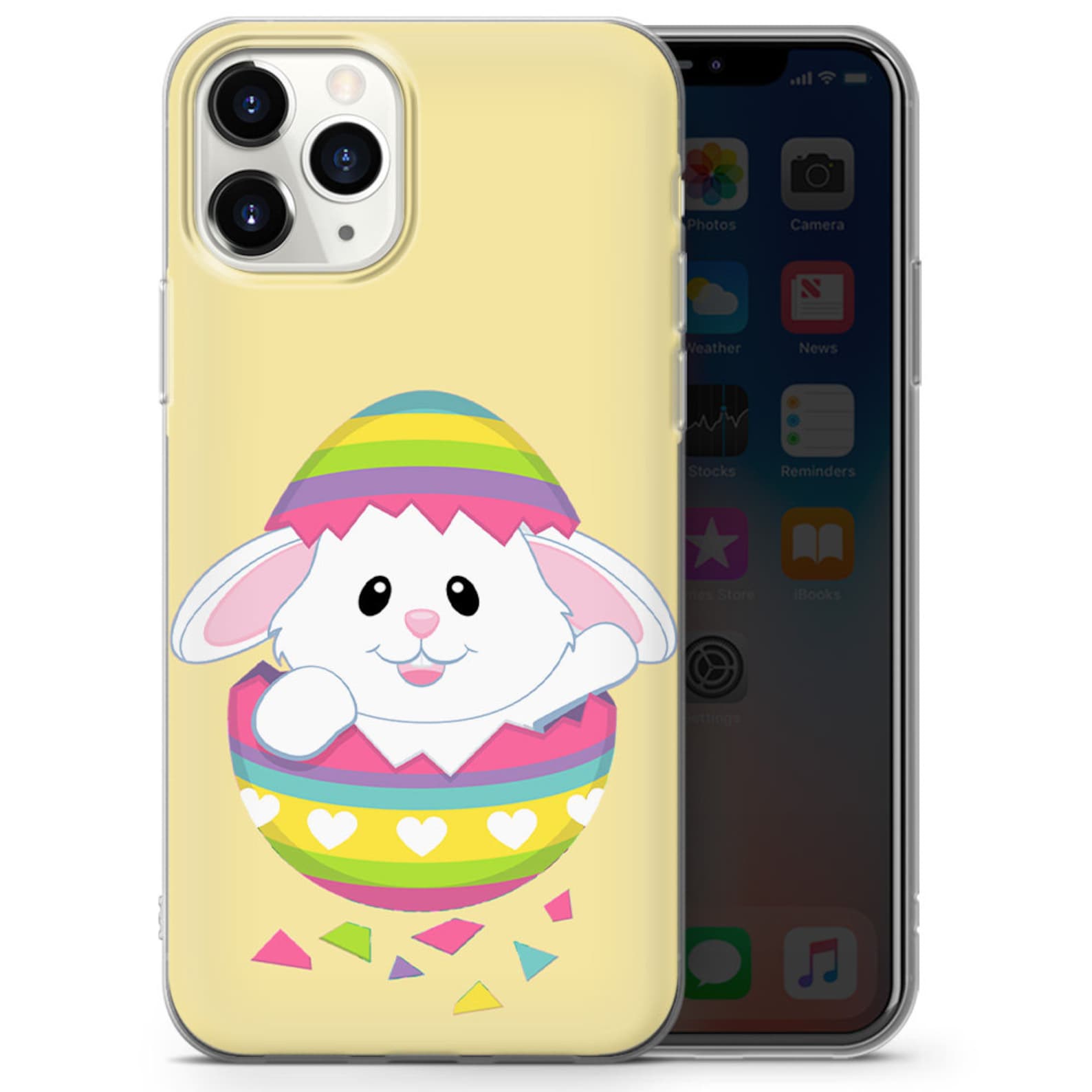 Easter Egg Phone Case Art Cover for Iphone 7 8 XS XR 11 Etsy