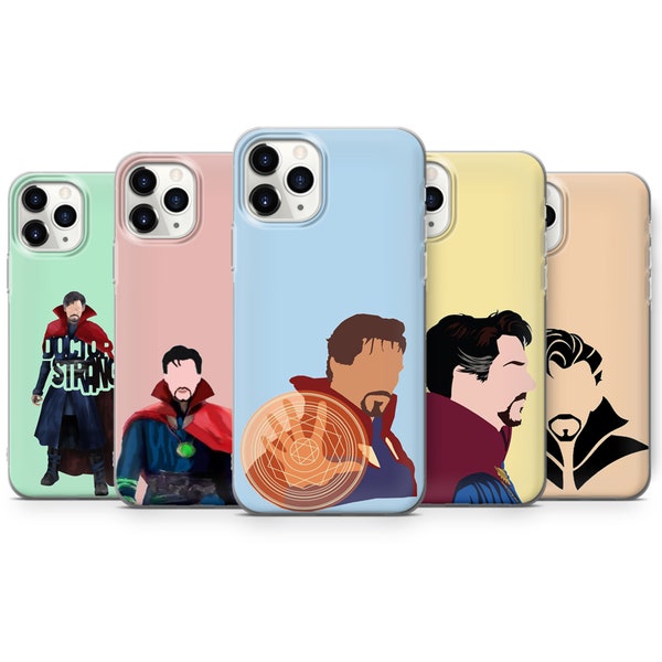 Doctor Strange Handyhülle, Kunst, Hülle für iPhone 7, 8+, XS, XR, 11 Pro & Samsung S10 Lite, S20, A40, A50, A51, Huawei P20, P30 Pro,122