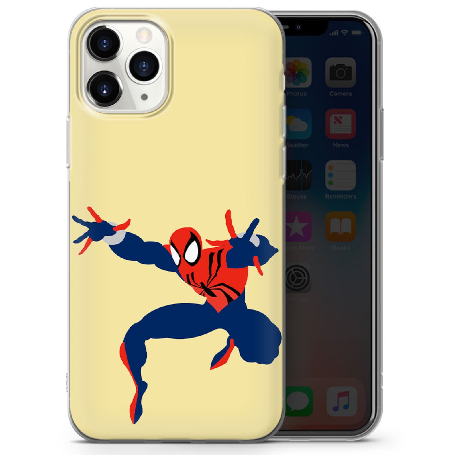 SpiderMan Phone Case Art Cover for iPhone 7 8 XS XR 11 Etsy