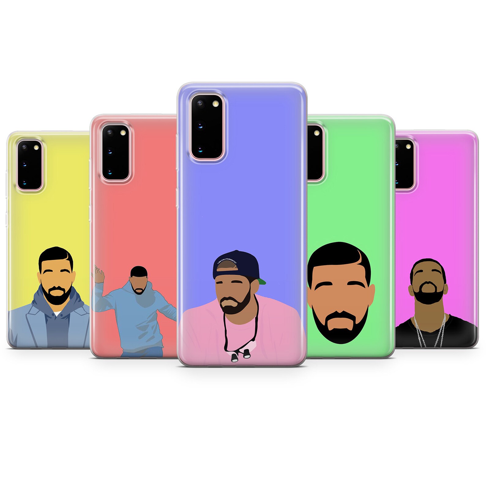 Drake Phone Case Art Cover for iPhone 7 8 XS XR 11 Pro Etsy