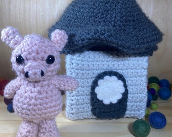 Little Pig with House