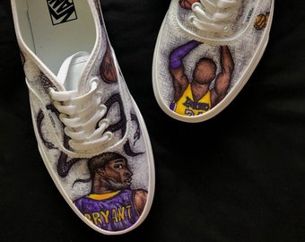 custom lakers vans