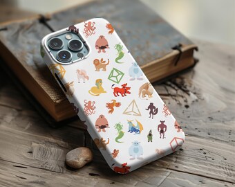 Funda para teléfono de DnD: Funda MagSafe, funda resistente, accesorios para DnD, funda duradera, artículos de Dungeons and Dragons.
