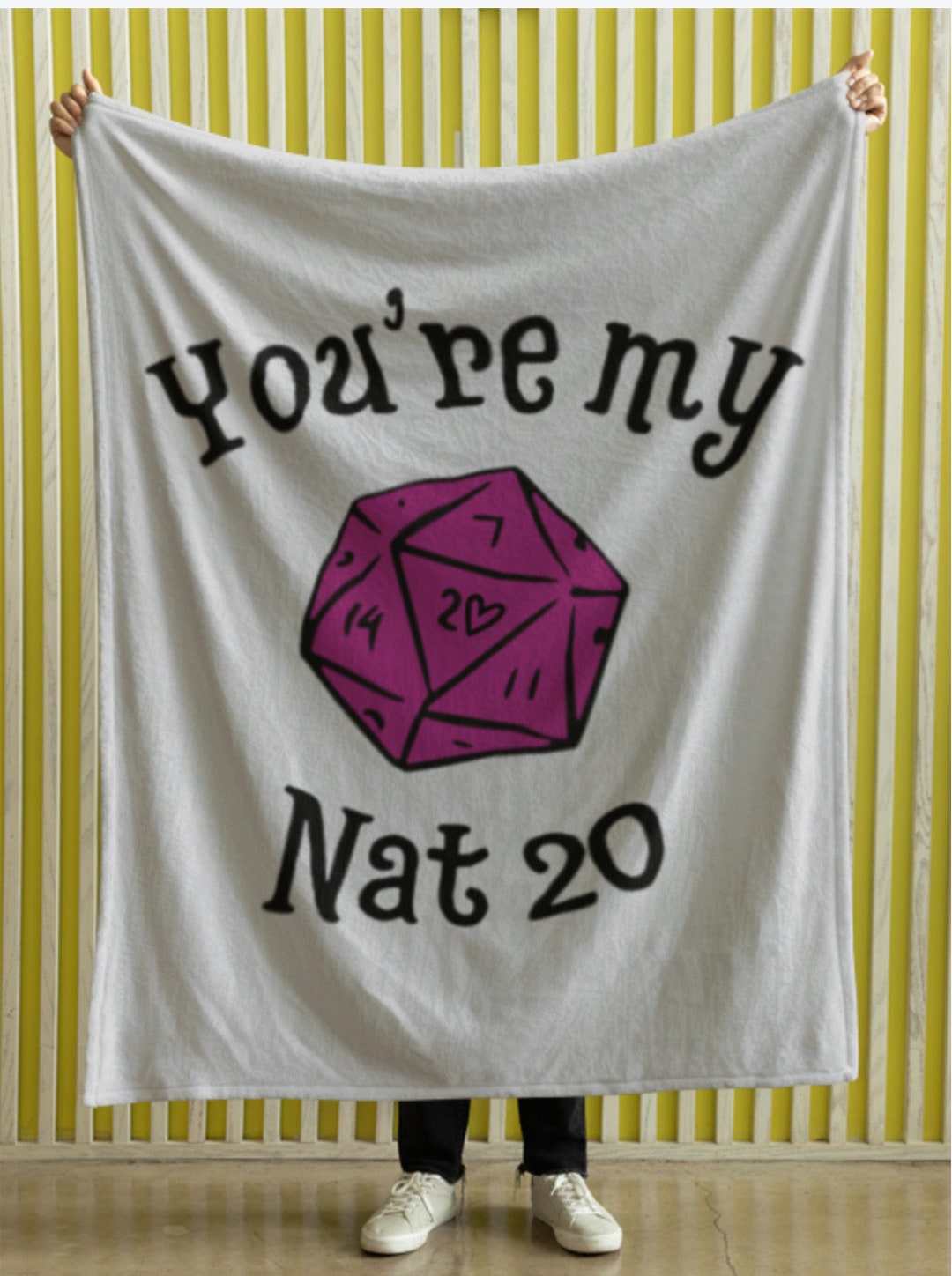 Dnd Blanket Valentines Blanket Custom Valentines Blanket Dungeons and Dragons Dnd Gift for Her