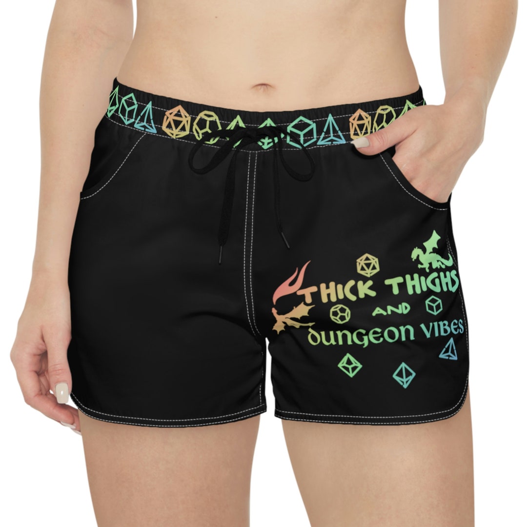 Dnd Shorts Dnd Womens Dungeons and Dragons Dnd Gym - Etsy