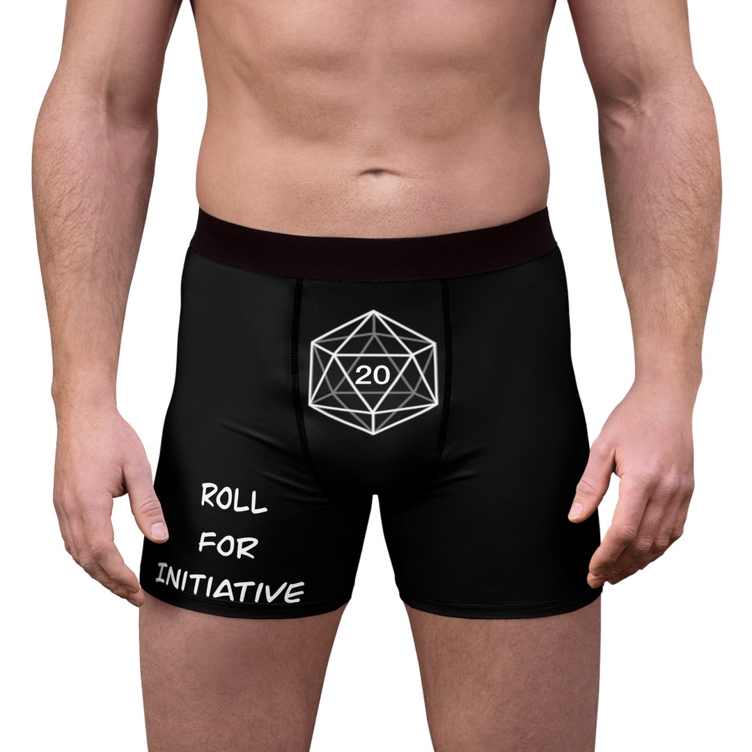 Dnd Underwear Dungeons and Dragons Underwear Funny Men Underwear Nerdy