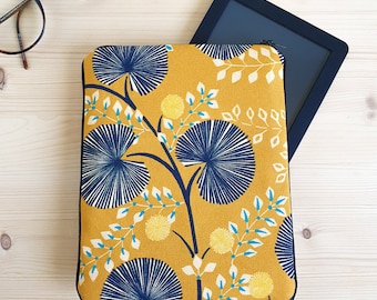 Fabric case for Kobo e-reader - Kindle cover - Pouch for Vivlio, PocketBook, Tolino