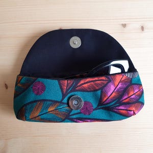 Handmade Glasses Case in High-End Cotton – Compact and Padded – Made in France image 11
