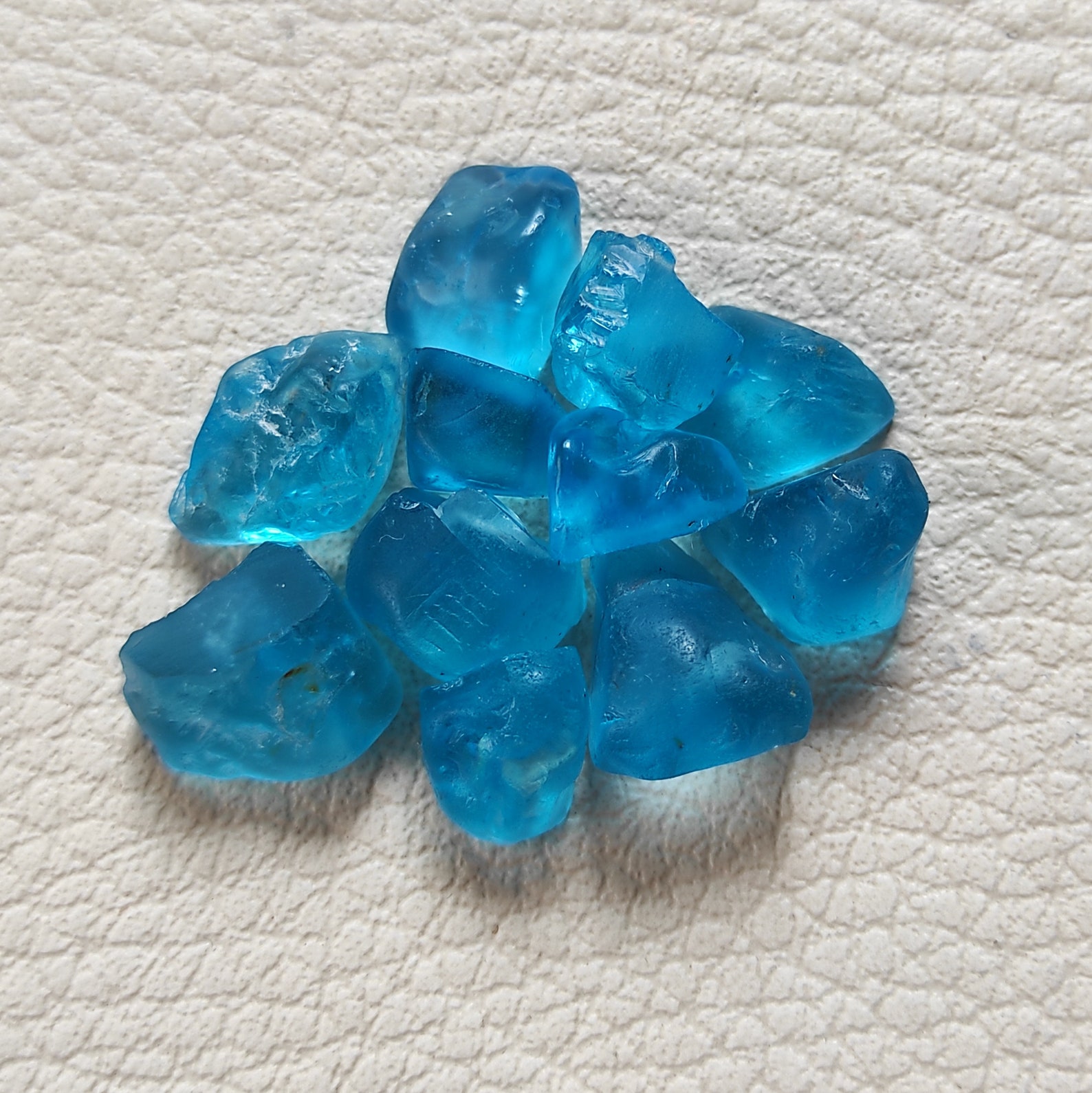 Raw Topaz PiecesNatural Rough Blue Topaz 51 CARATSky Blue Etsy