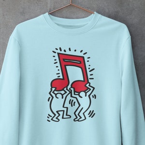 Keith Haring SVG, Music Figures SVG, cricut cut T-shirt design, Keith haring png Funny Clip Art Silhouette for Sticker Digital Download
