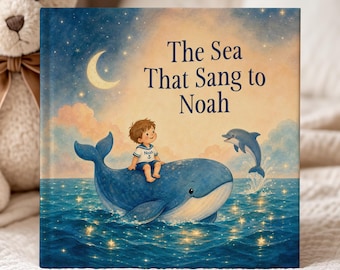 Personalized Bedtime Story Book, Custom Name Children's Book, Personalized Gift for Boy or Girl, Keepsake Book