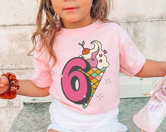 6th Birthday Shirt Girl, Six Birthday Girl Shirt Birthday Party Shirt Girl Birthday Shirt Girls Birthday Party Birthday Outfit Birthday Gift