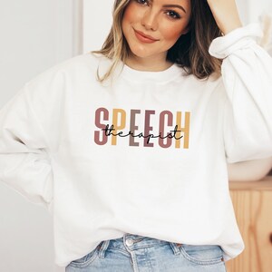 Speech Pathologist Sweatshirt | Speech Therapist Sweatshirt | SLP Hoodie | Speech Language Pathologist Shirt | SLP Crew | SLP Squad