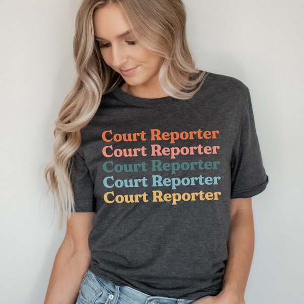 Court Reporter Etsy