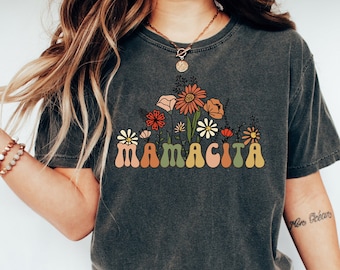 Wildflowers Mamacita Shirt, Cinco de Mayo Party, Serape, Mexican, Fiesta Shirt, Senoritas Tshirt, Womens Cinco De Mayo Shirt, Comfort Colors