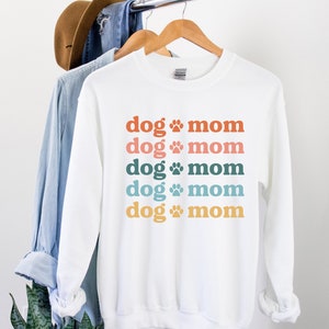 DOG MOM Sweatshirt, Dog Mom Sweater, Dog Mom Gift, Dog Mom Sweatshirt, Dog Mom shirt, Dog Mom Tee, Dog Mom Shirt for Women, Unisex