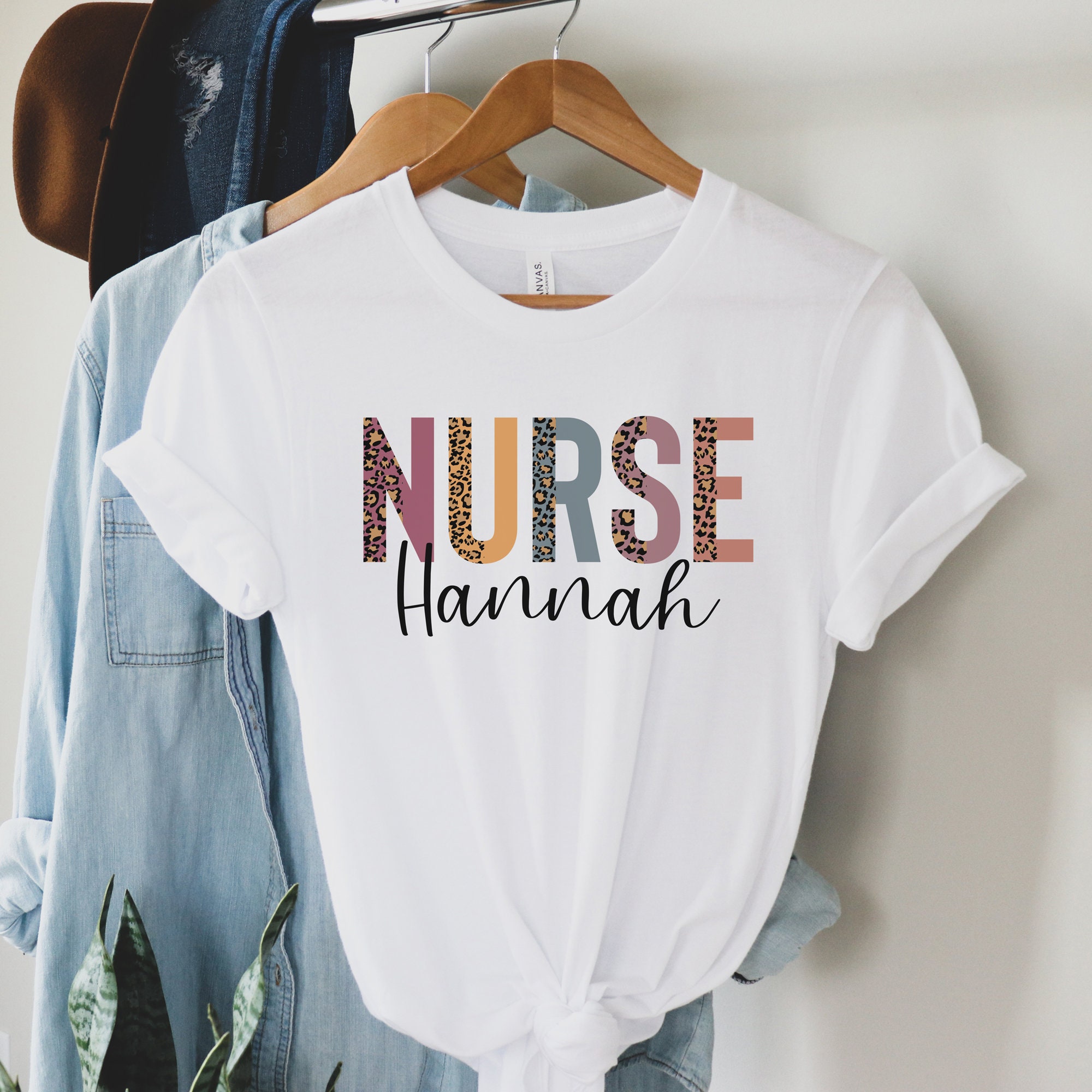 Custom Nurse Shirt Registered Nurse Shirt Nurse Shirt Etsy