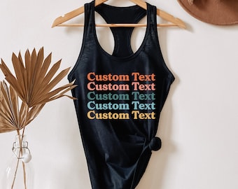 Custom Tank Top, Custom Shirts, Custom Gift, Personalized Tank, Personalized Shirt, Custom Tank Tops, Custom Printing T-shirts