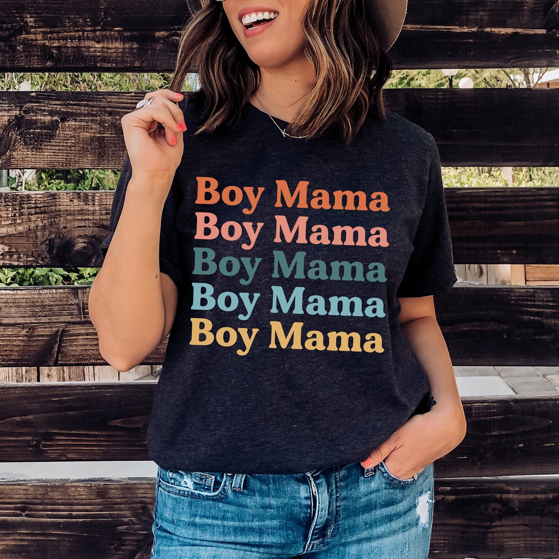 Retro Boy Mama Shirt Boy Mom Shirt Mama Shirt Mom of Boys - Etsy