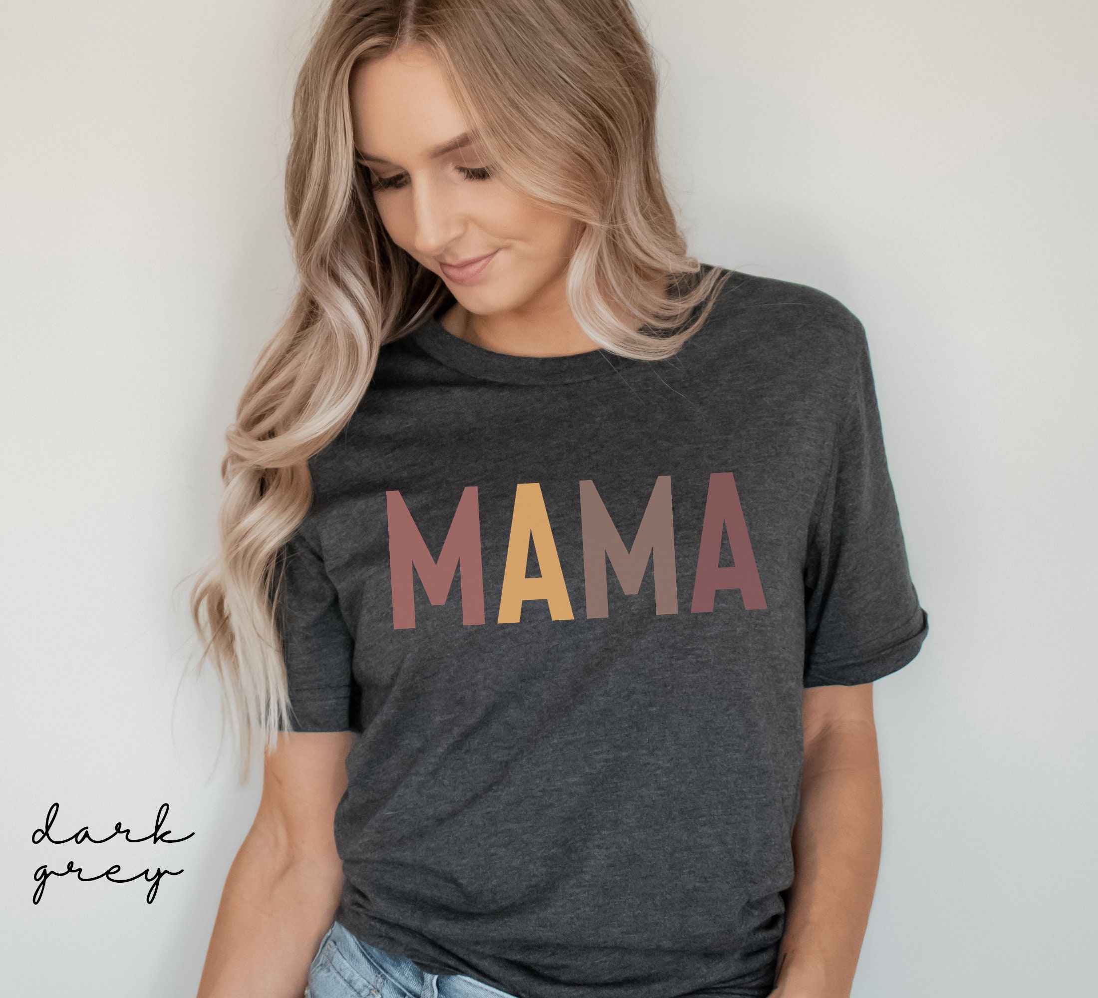 Retro Mama Shirt Mama T-shirt Holiday Gift Ideas for Mom - Etsy