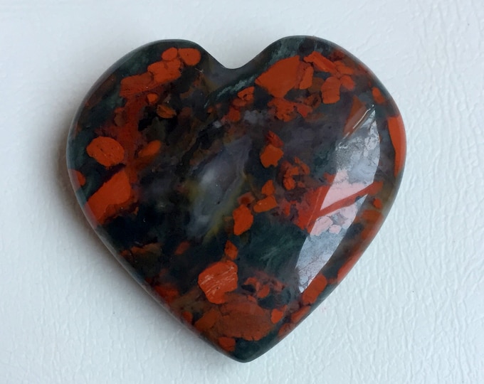 Beautiful Heart Shape Mookaite jasper Gemstone For Jewellery Gemstone Making 40x39x11mm 40702 Amazing Mookaite jasper Cabochon