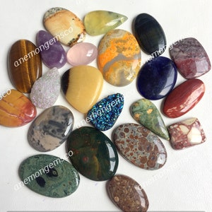 Lab-Created Mix Color Little Topaz Mixed Shapes Lot Loose Gemstones