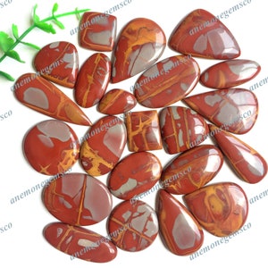 AAA+ kwaliteit Noreena jaspis cabochon groothandel partij, mix vormen en maten Noreena jaspis cabochon voor sieraden en ambacht