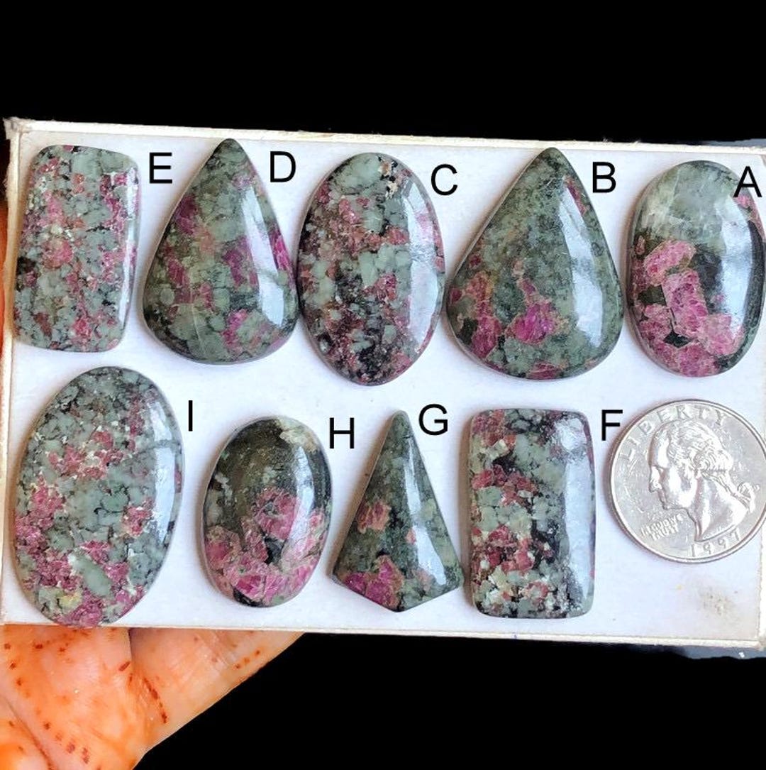 Selected Edulite Cabochon, Natural Semi Precious Gemstone for Jewelry ...